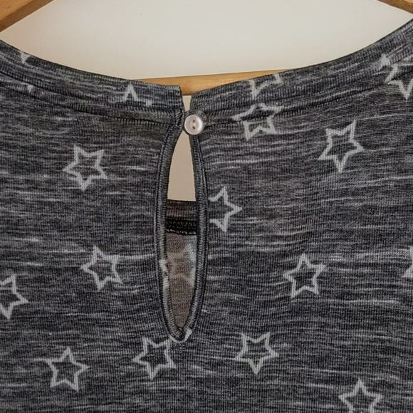 Jenni Intimates L Star Print Drawstring PJ Romper - Picture 6 of 6